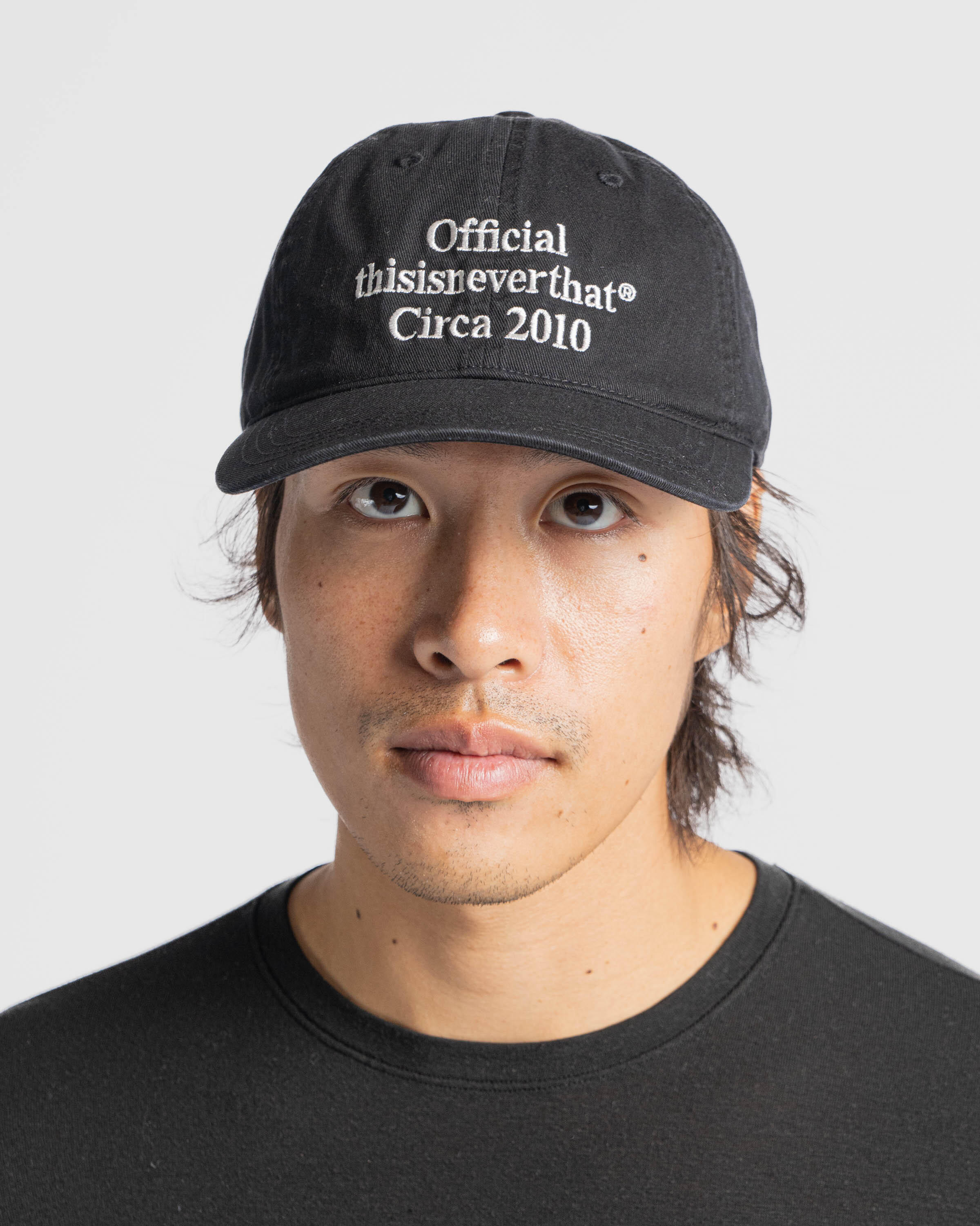 thisisneverthat Times Cap | TN243WHWBC04-BLK | AFEW STORE